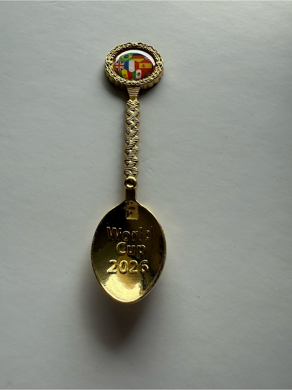 Gold World Cup 2026 Commemorative Spoon